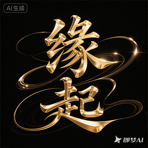 3D鎏金手写书法艺术字提示词