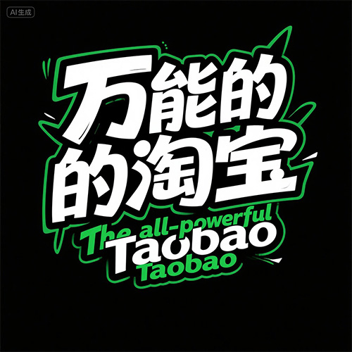 高级感商务标题字体设计提示词