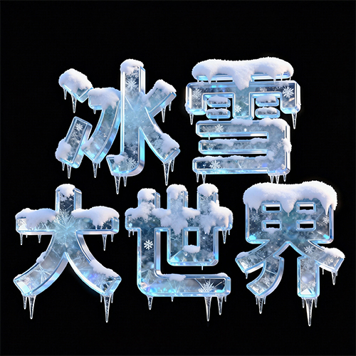 创意3D迪士尼动画风格字体