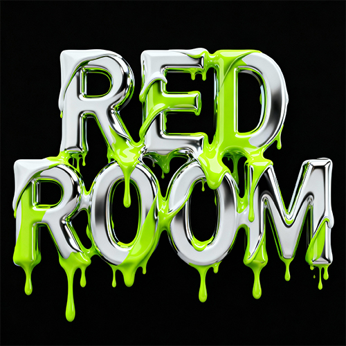 3D液态金属质感创意字体