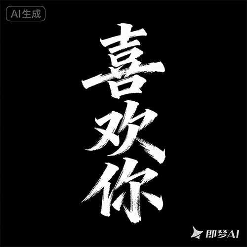手写创意毛笔签名艺术字体-ai艺绘资源