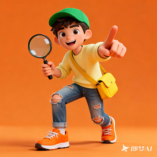 3D风格卡通人物角色商务风年轻男性形象-ai艺绘资源