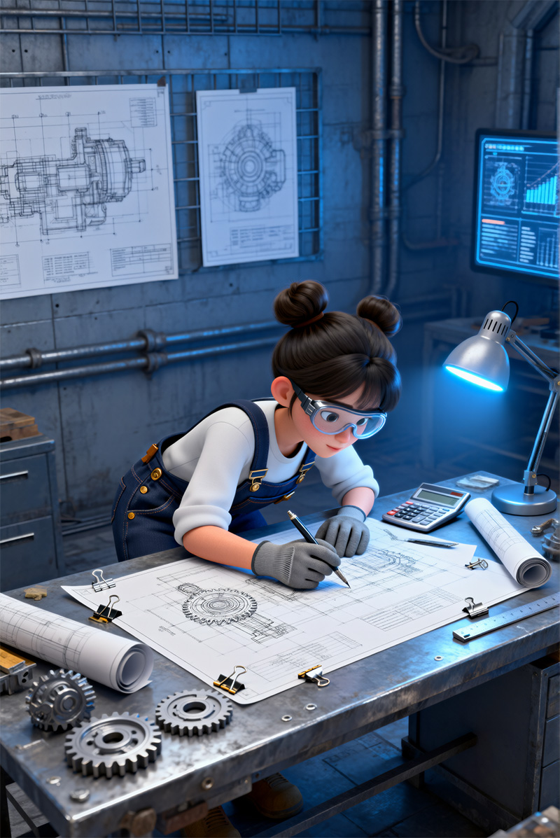 图片[3]-7张现代商务风格办公场景3D动漫海报插画素材-ai艺绘资源