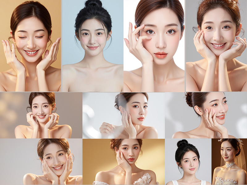 图片[3]-19张女性模特面部特写真摄影高清素材-ai艺绘资源