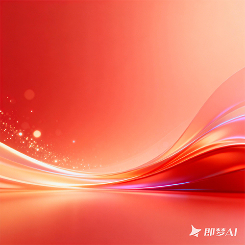 喜庆流光溢彩轻质感风格高级感弥散渐变广告海报背景-ai艺绘资源