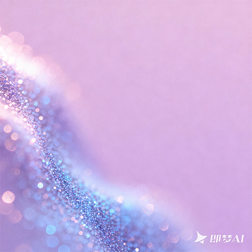 边缘粒子晕染光效创意极简渐变背景-ai艺绘资源