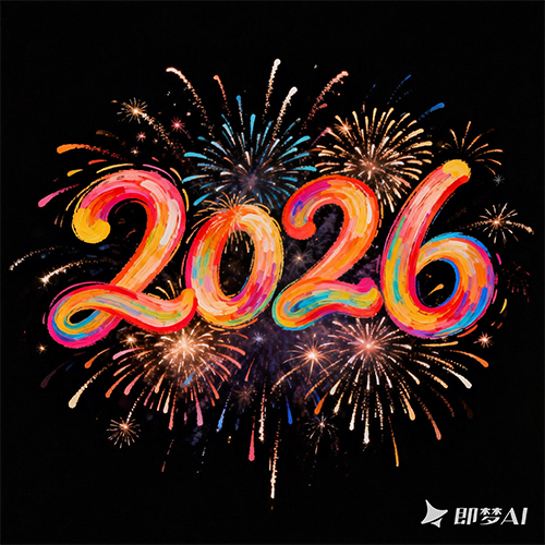 创意艺术字海报烟花效果字体-ai艺绘资源